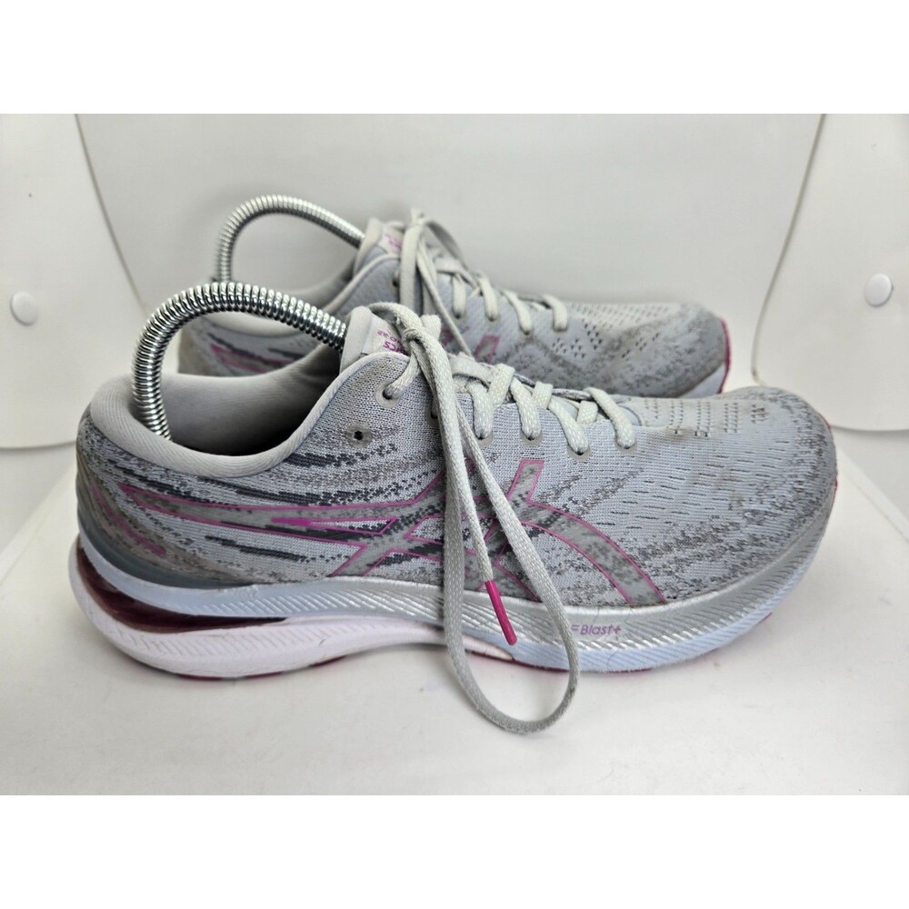 Asics Gel Kayano 29 Shoes Women's 10 Grey Running Athletic Distance Sneakers